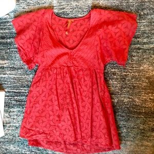 Eyelet Top
